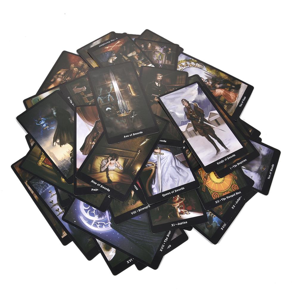 78Card The Steampunk Tarot Ora - Tarot Cards Deck With Guidebook 评论和价格