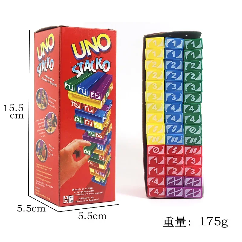 Mattel Stacko UNO Card Board G - Building Blocks 评论和价格