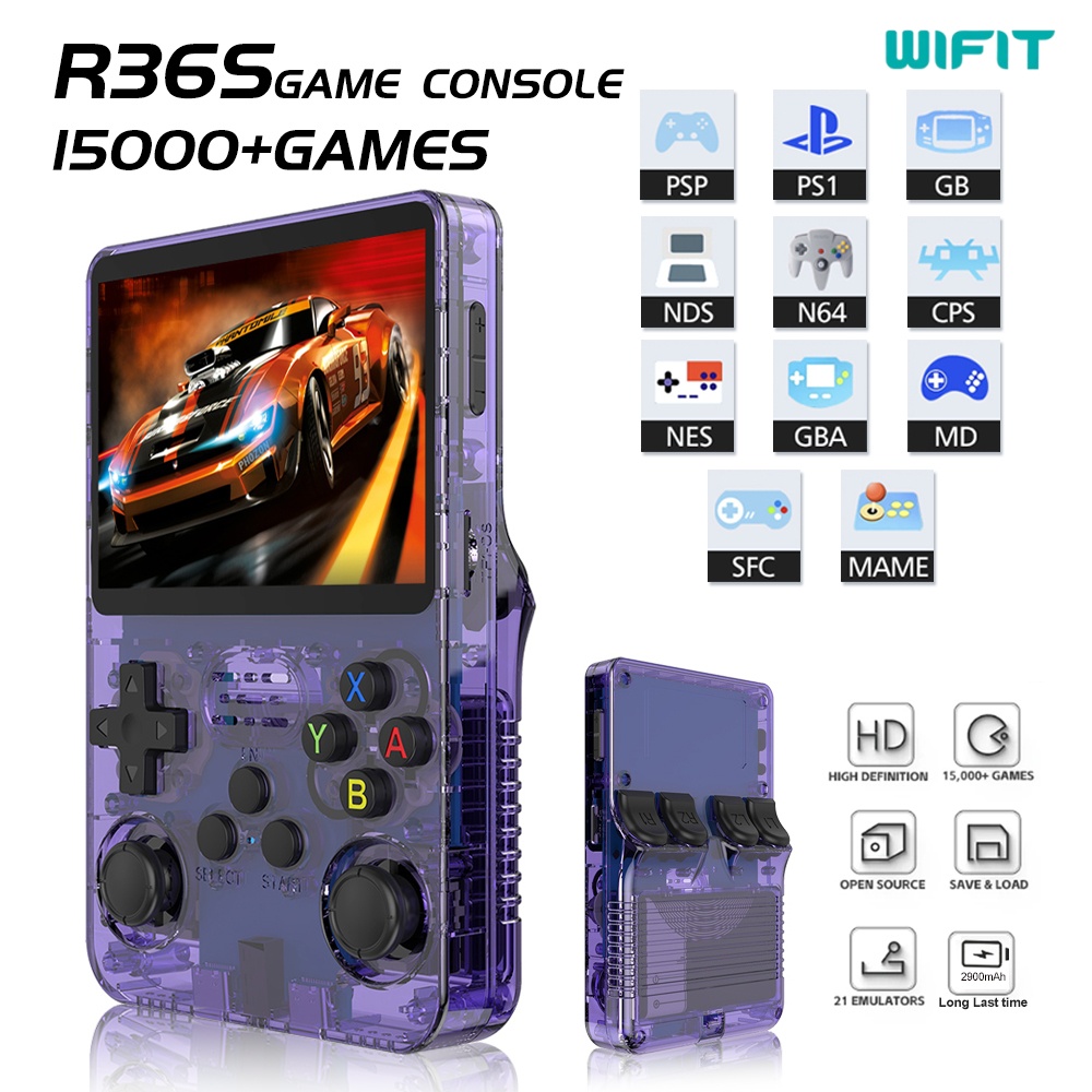 R36s handheld game console por - Retro Handheld Game Console R36S 评论和价格