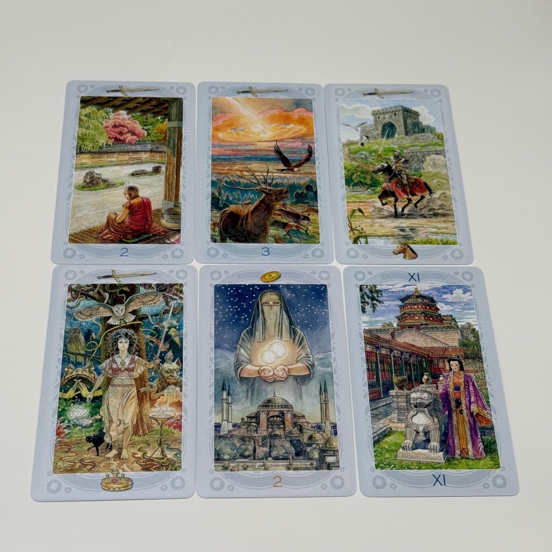 ТАРО СВЯЩЕННЫХ МЕСТ Russian Ve - Tarot Cards Deck With Guidebook 评论和价格