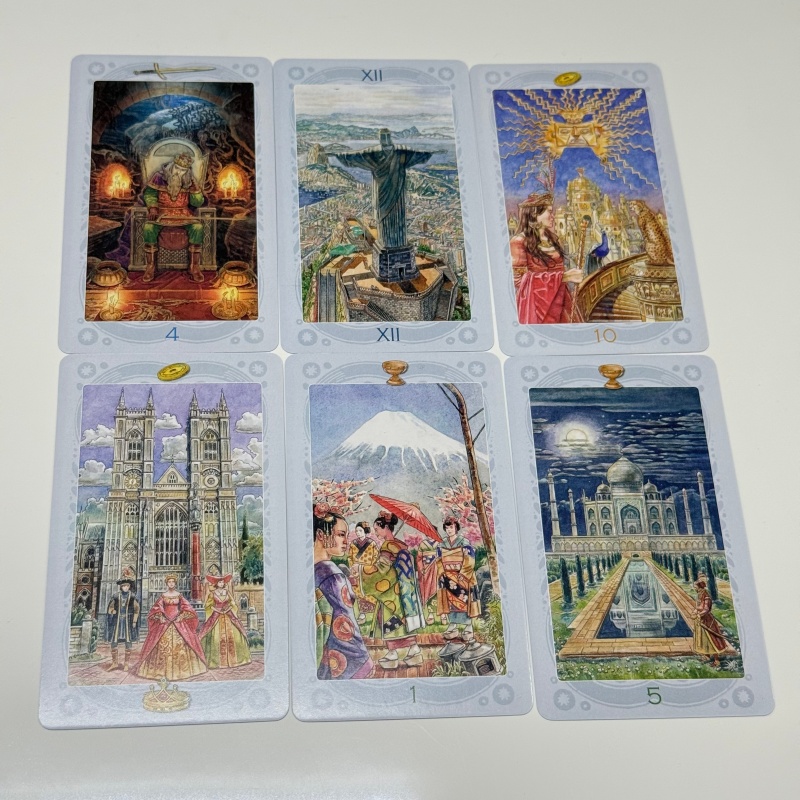 ТАРО СВЯЩЕННЫХ МЕСТ Russian Ve - Tarot Cards Deck With Guidebook 评论和价格