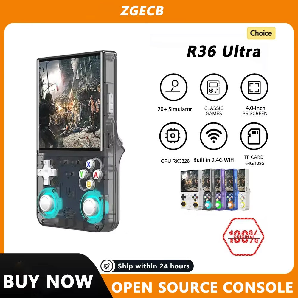 FLLAPT R36Ultra Retro Handheld - Retro Handheld Game Console R36S 评论和价格