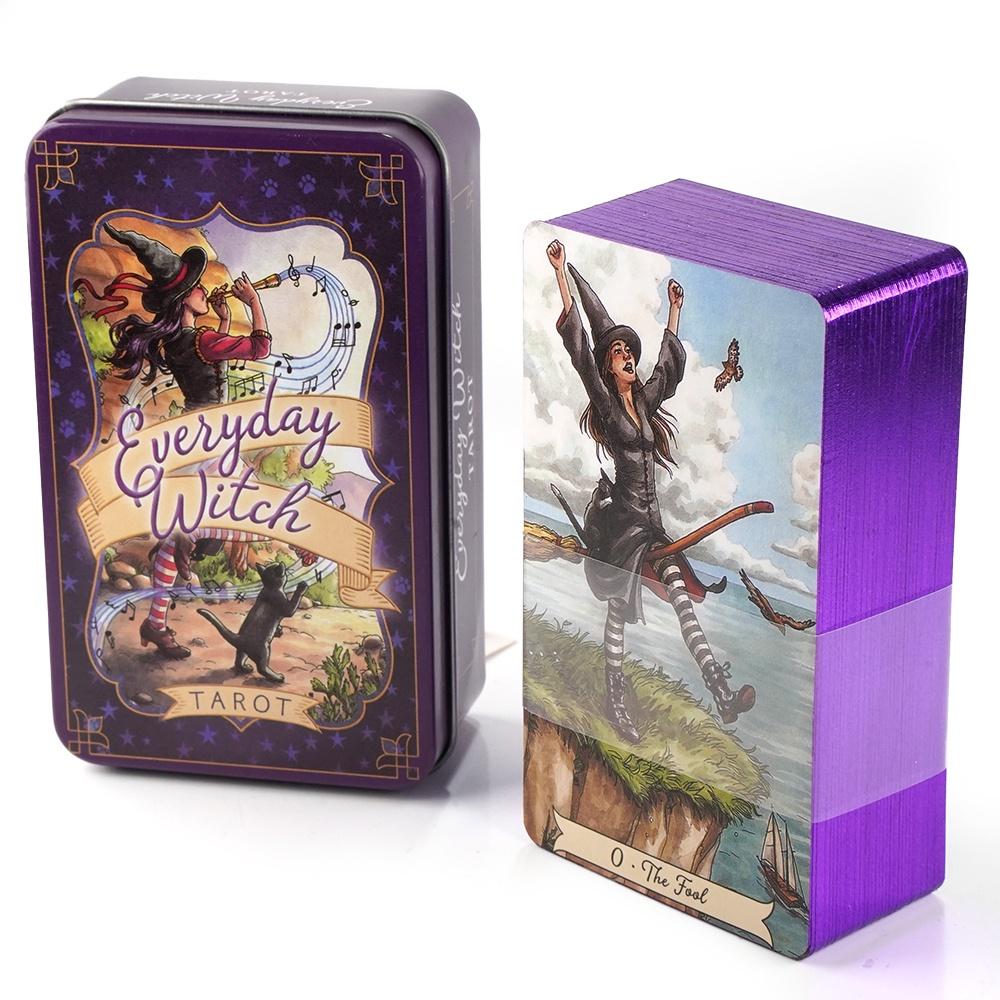 10.3*6cm Everyday Witch Tarot  - Tarot Cards Deck With Guidebook 评论和价格
