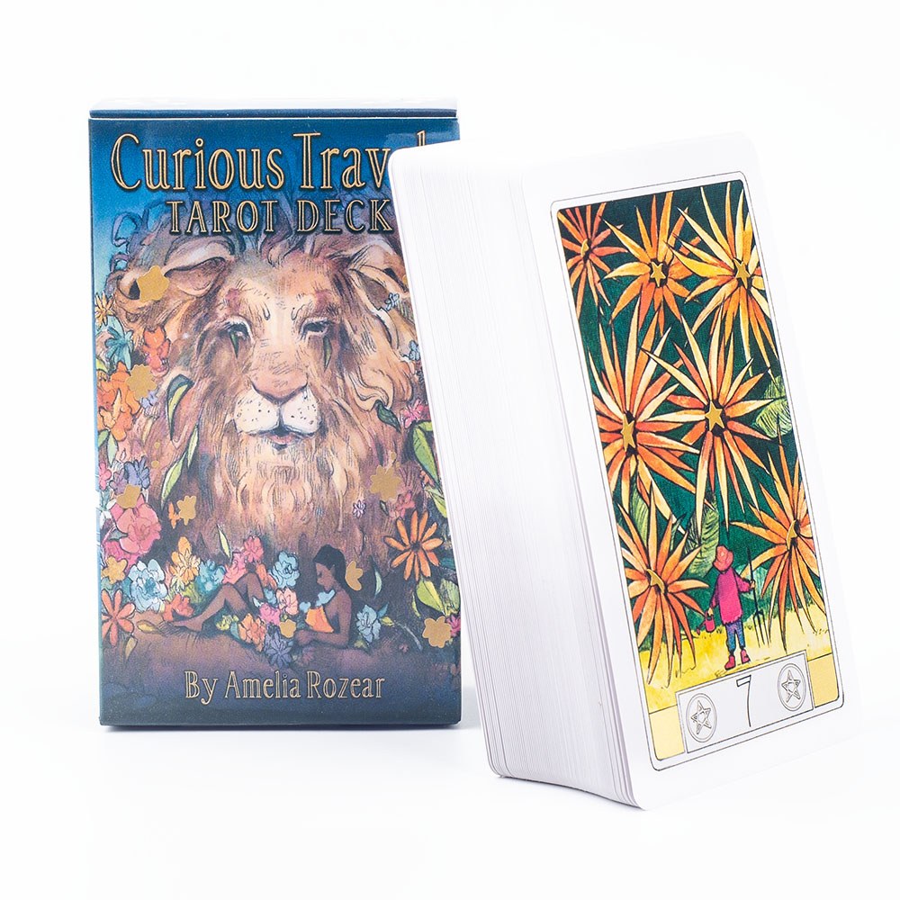 Curious Travels Tarot 10.3*6cm - Tarot Cards Deck With Guidebook 评论和价格